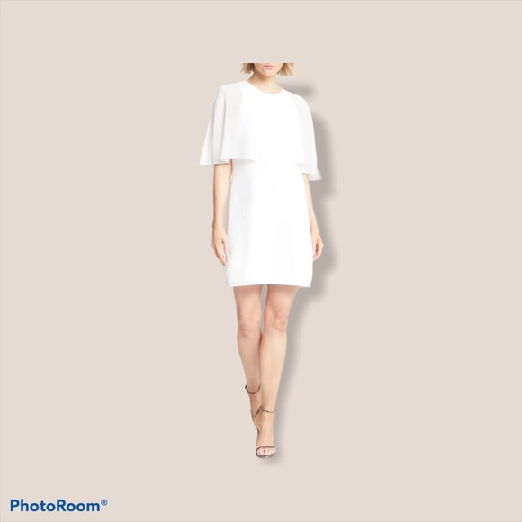 halston heritage cap sleeve cocktail dress Halston Heritage Structured Cap-Sleeve Dress, Pink, Women's, 0